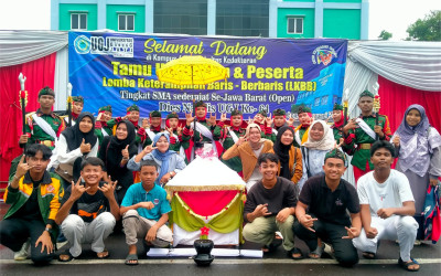 PASKIBRA SMK ULIL ALBAB KEMBALI RAIH JUARA HARAPAN MADYA